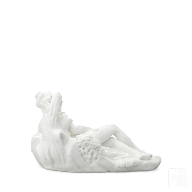 A Vincennes white figure of a Naiad or "Baigneuse", circa 1750 - 图9